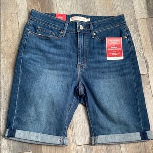 Levi's Women's Blue Denim Shorts